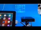Review Ivation Portable Rechargeable HDMI Projector