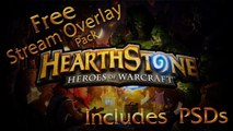 Free Hearthstone Overlay Streamers Pack (Download in Description)