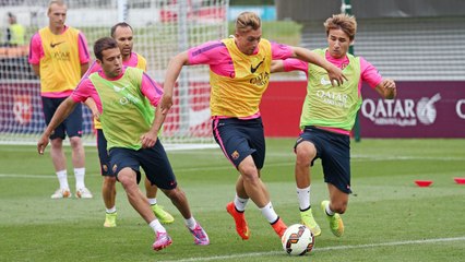 25 players train at Saint George's Park (31/07/14)