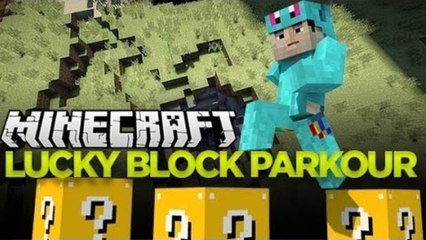 ZOMBIES CAN'T JUMP?!!! [Lucky Block Parkour]