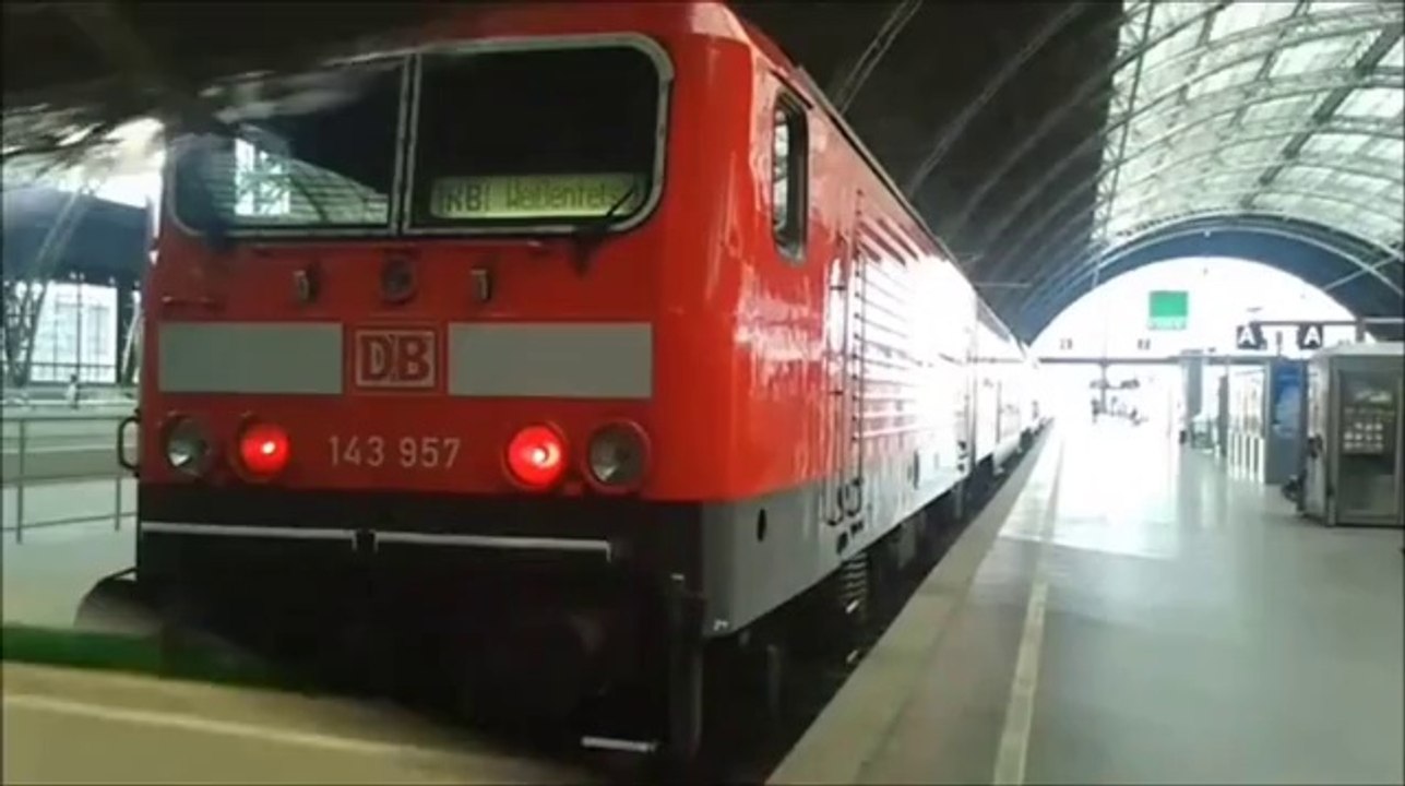 Ein Nachmittag auf dem Leipziger Hauptbahnhof