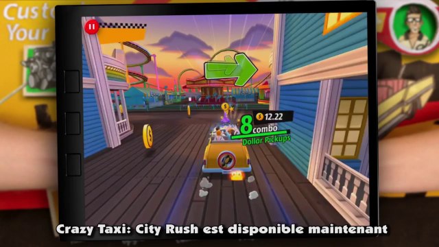 Crazy Taxi City Rush (iOS) : trailer de lancement