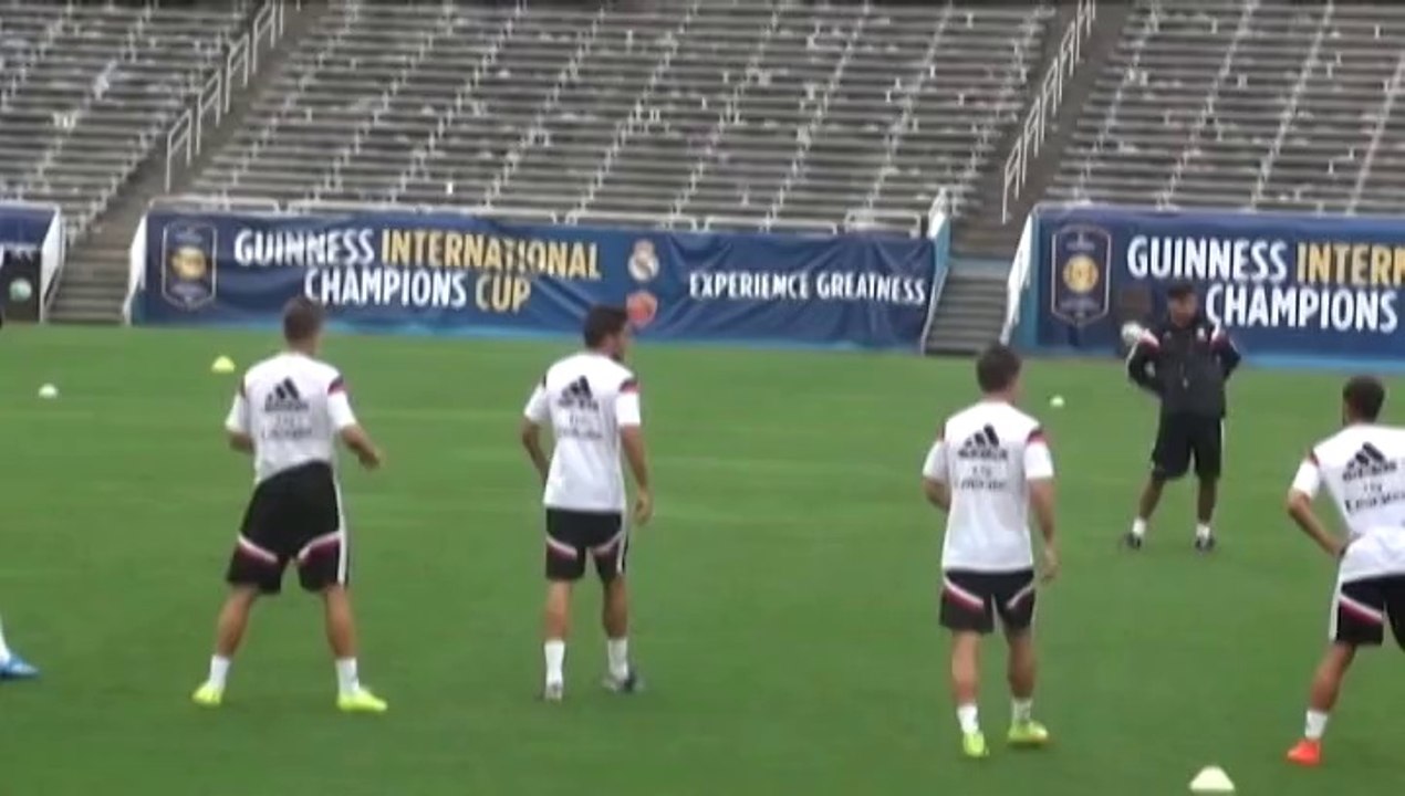 Real Madrid focuses on Super Cup while preparing match against Manchester