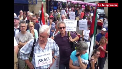 Lannion. Un rassemblement pour dénoncer "l'agression israélienne à Gaza"