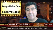 MLB Pick Detroit Tigers vs. Chicago White Sox Odds Prediction Preview 7-31-2014