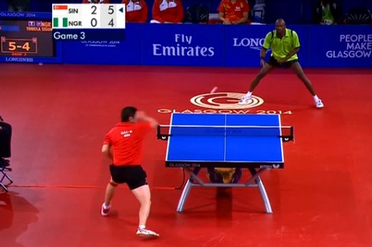 Ping-pong : Un incroyable échange de 41 coups - ZAPPING ACTU DU 31/07/2014