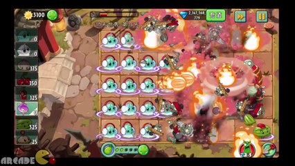 Plants Vs Zombies 2 Kung World  Iceberg Lettuce VS ZOMBOSS (China IOS Version)