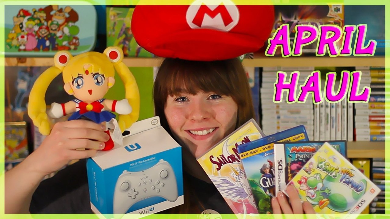 APRIL HAUL: NEW TV, SAILOR MOON, NINTENDO GOODIES