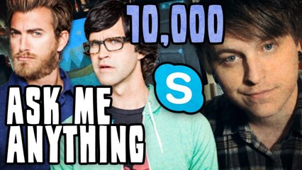 Skype With RHETT & LINK | 10K SUBS | Ask Me Anything!