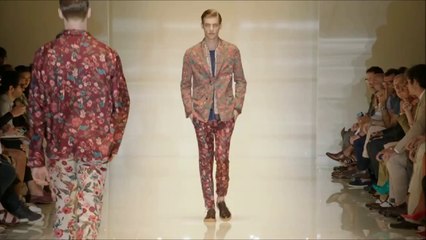 "GUCCI" Spring Summer 2014 Menswear Collection Milan by Fashion Channel