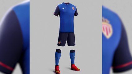Le nouveau maillot extérieur de l'AS Monaco !