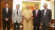Mitsubishi Corporation delegation meets Prime Minister Narendra Modi