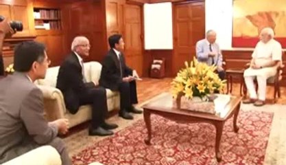 Suzuki Motor delegation from Japan meets Prime Minister Modi