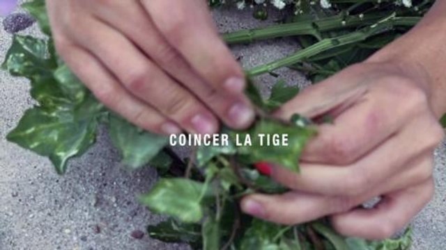 Tuto coiffure : la couronne de fleurs