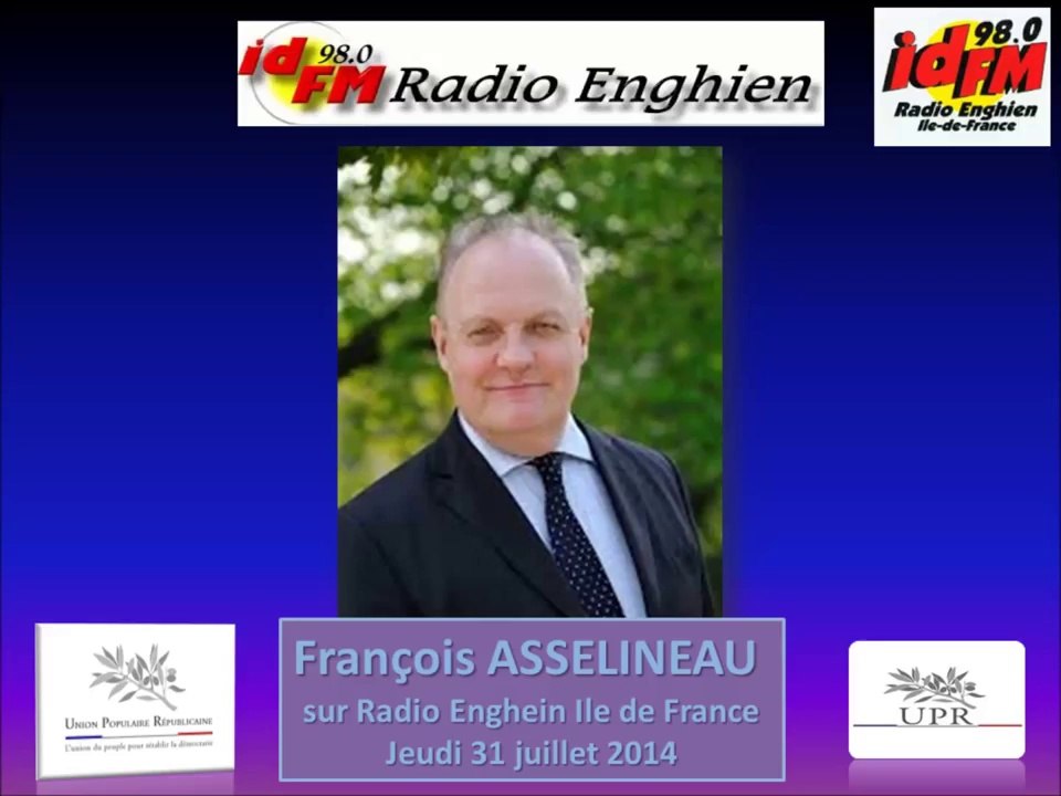 François Asselineau sur les Chrétiens d'Orient 31/07/2014
