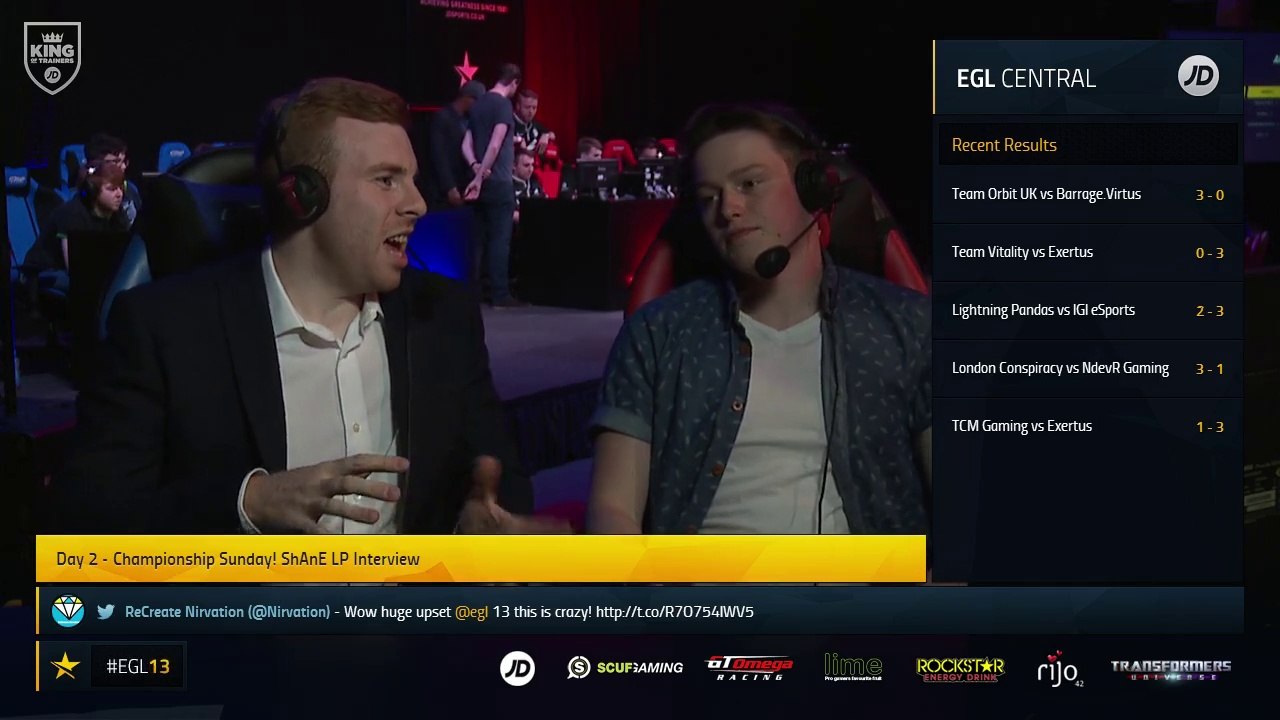 EGL13 : Post LBR6 - Shane Interview