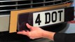 Guide: How To Fit Front Affinity Plate (Custom Number Plates) - fourdot.co.uk