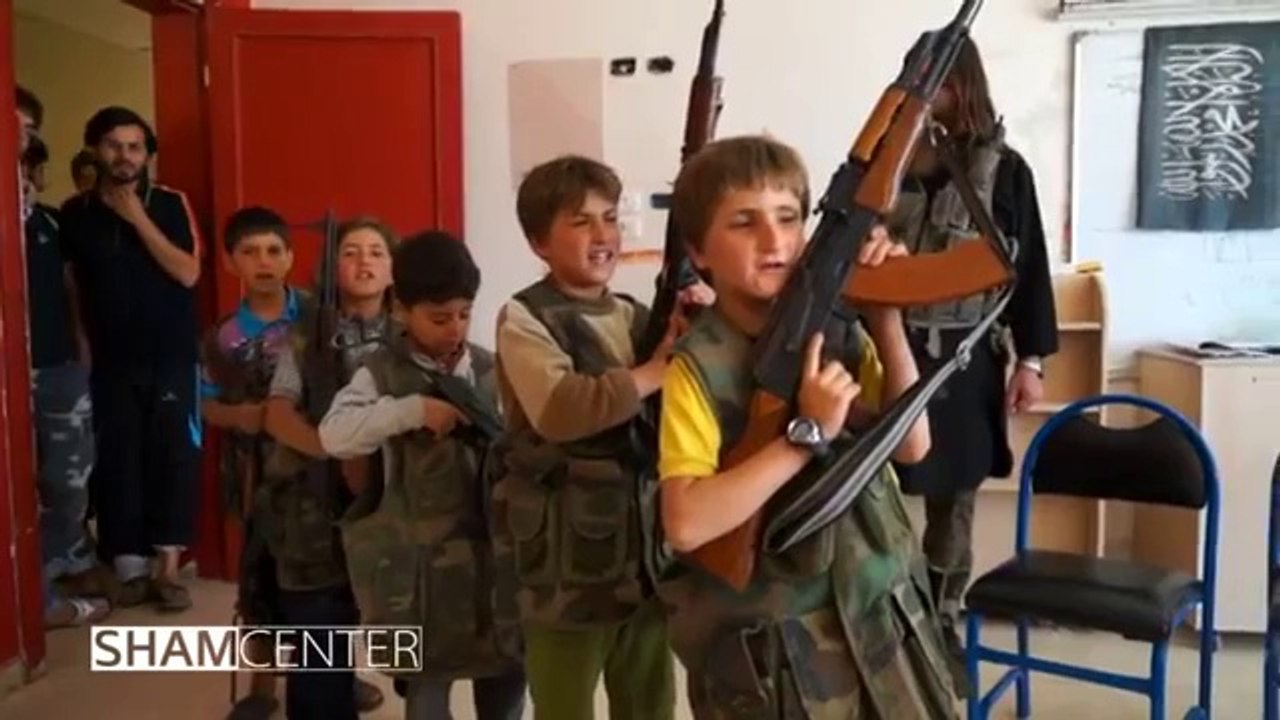 Junud Ash-Sham - Muslim Shishani besucht die jungen Mudschahideen