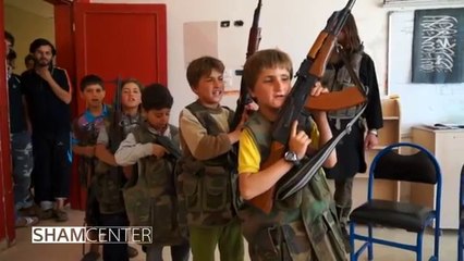 Junud Ash-Sham - Muslim Shishani besucht die jungen Mudschahideen