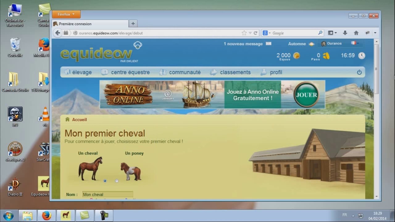 Equus Equideow - Triche Equideow - Equus gratuit illimité - Equideow Astuce