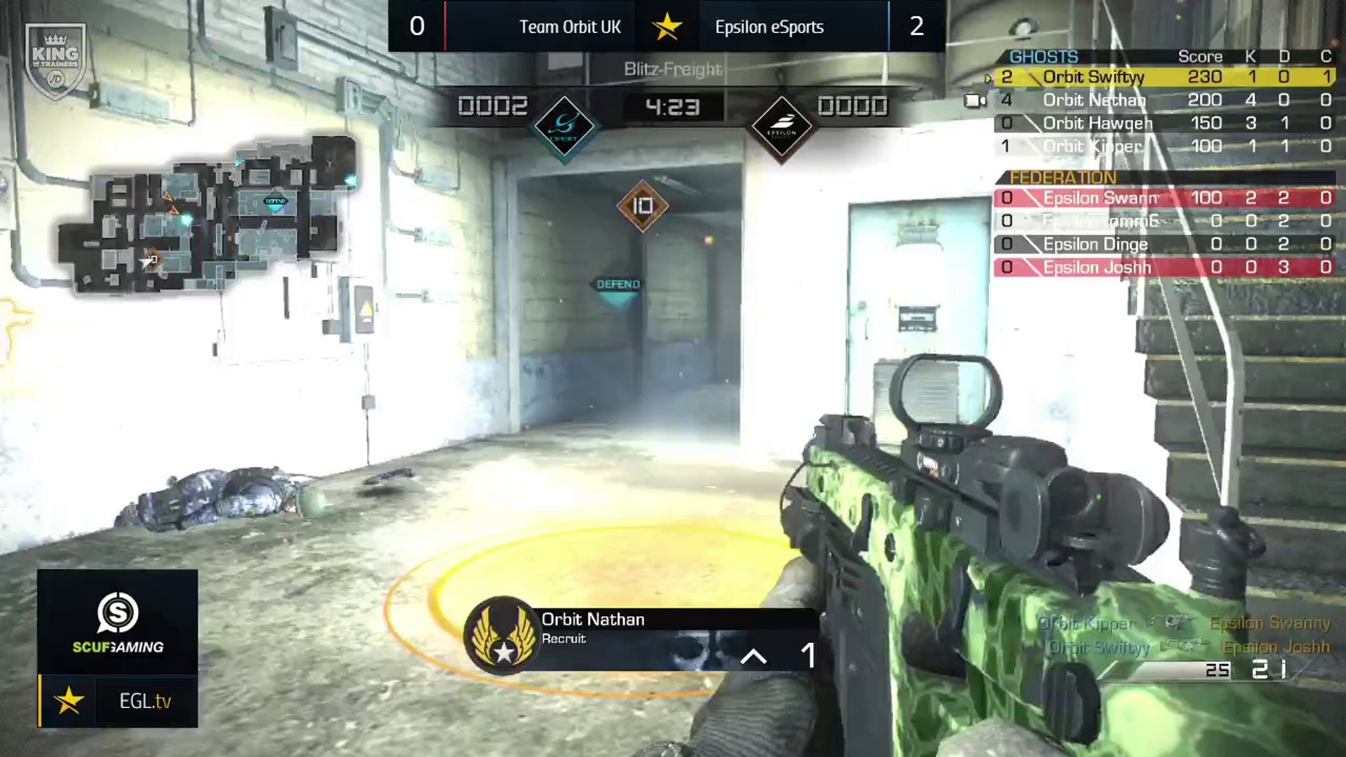 EGL13 : Orbit vs Epsilon : Winners Semi - Map 3