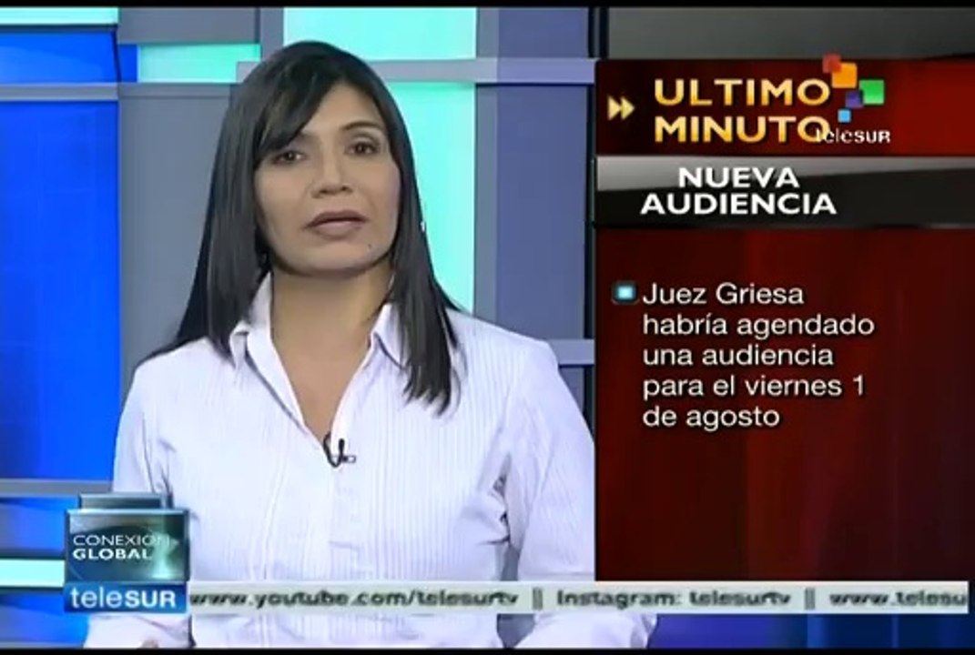 Trasciende que Griesa convocó a nueva audiencia del caso fondos buitre