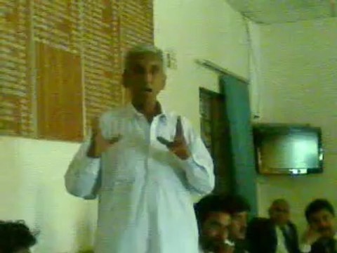 Khalique Junejo, Chairman JSM, with DBA Mirpurkhas on 7th July 2012 (Part 03)
