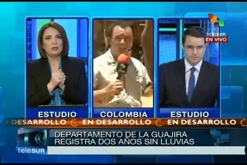 Colombia: sequía en La Guajira es grave, llega a dos años
