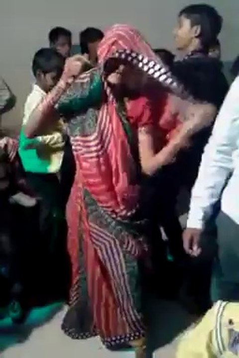 Crazy indian old women dancing