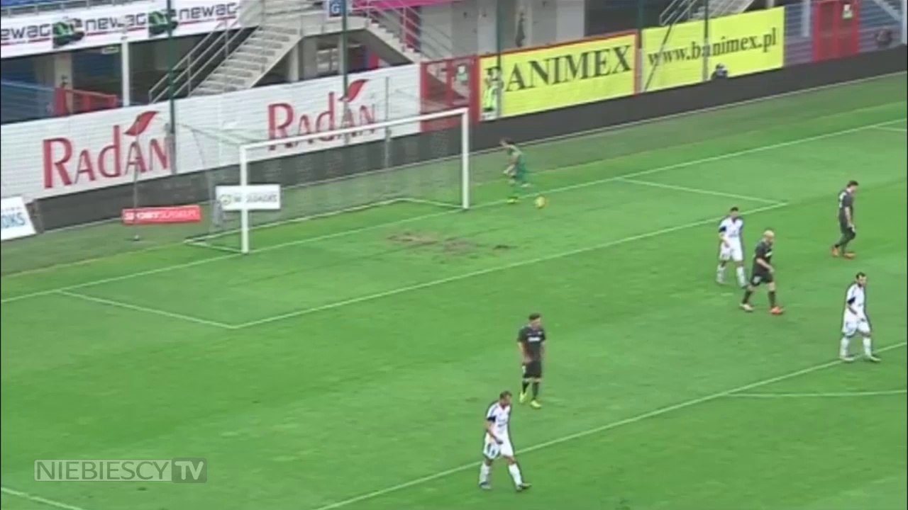 Ruch Chorzów - Esbjerg fB - skrót z meczu [31.07.2014]