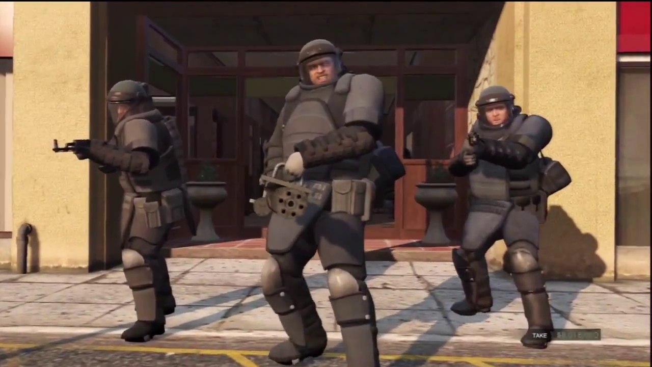 GTA 5: TERMINATOR GUN - Grand Theft Auto 5 Gameplay Part 17