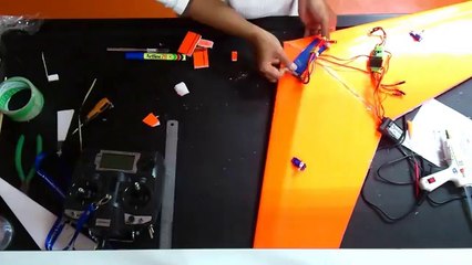 How to build Flying Wing using one sheet foamboard