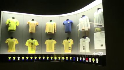 CBF divulga imagens de seu museu, no Rio de Janeiro