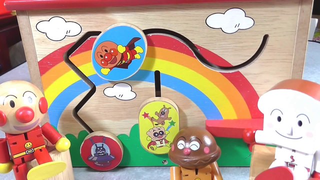 anpanman toys cartoon アンパンマン　おもちゃでアニメｗｗ　木製パン工場