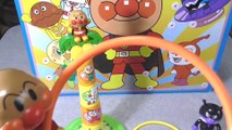 anpanman toys cartoon アンパンマン　おもちゃでアニメｗｗ　わなげ対決！