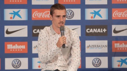 Griezmann: "He venido aquí para trabajar duro"