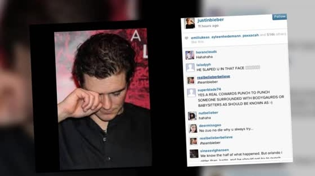 Justin Bieber provoziert Orlando Bloom via Instagram