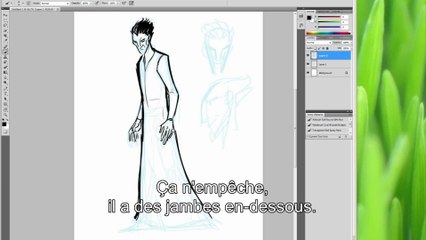 Les Cinq Légendes - Apprendre à dessiner les personnages (4) VOST