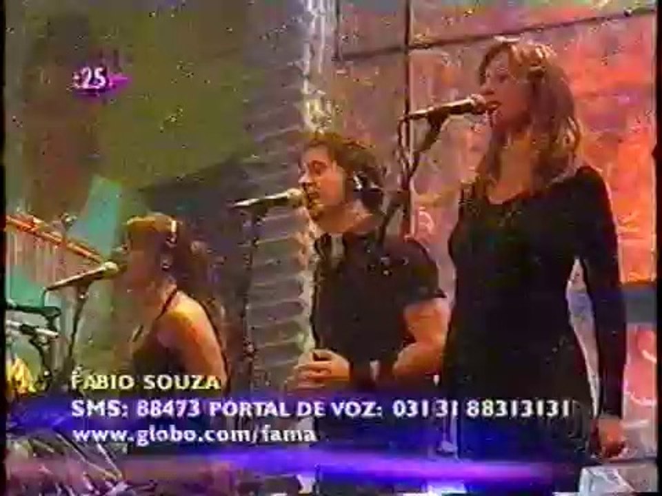 FABIO SOUZA - AGUENTA CORAÇÃO SEMI-FINAL PROGRAMA FAMA 4 REDE GLOBO