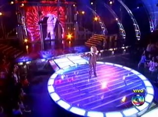 Nalanda Canta "Nada mais" no programa "Fama" da Rede Globo