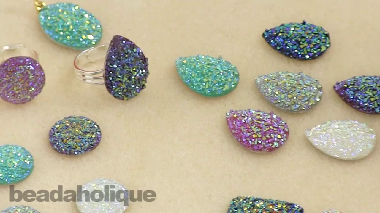 Show & Tell: Dazzle It! Resin Sugar Stones