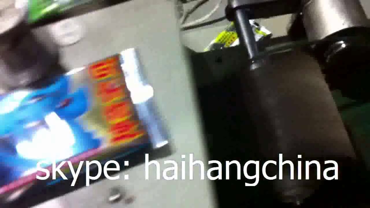 sim post card counting packaging machine