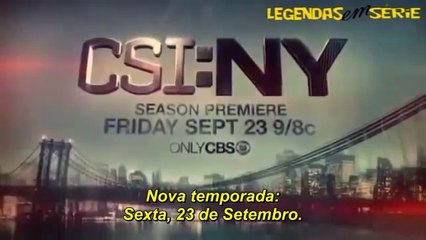 CSI NY Season 8 Trailer PT-BR