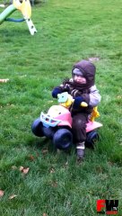 First Wheelie Toddler Fail - Fails World