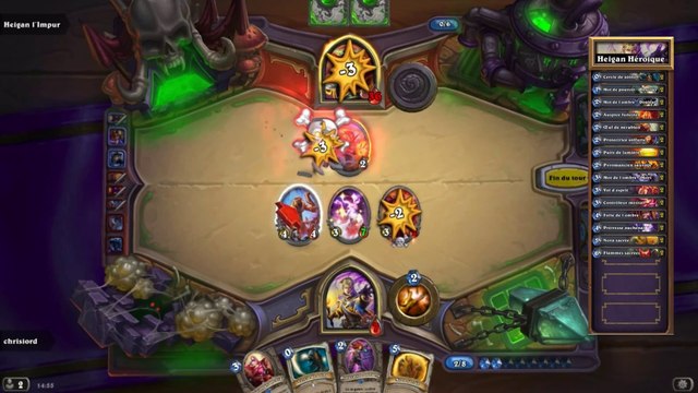 Hearthstone : Naxxramas quartier de la Peste en Heroique [Decouverte] par Chrisiord