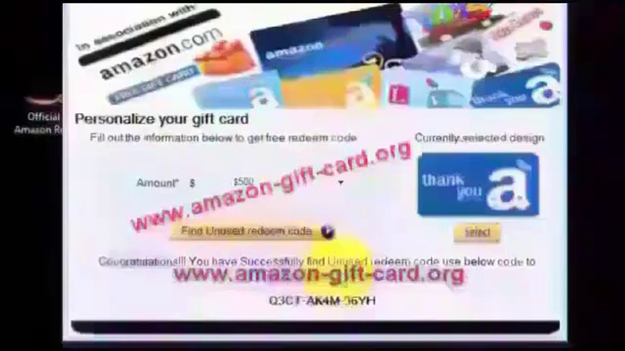 Free Amazon Gift Card Codes 2014 JUly (UNUSED) | Free Download Works 2014