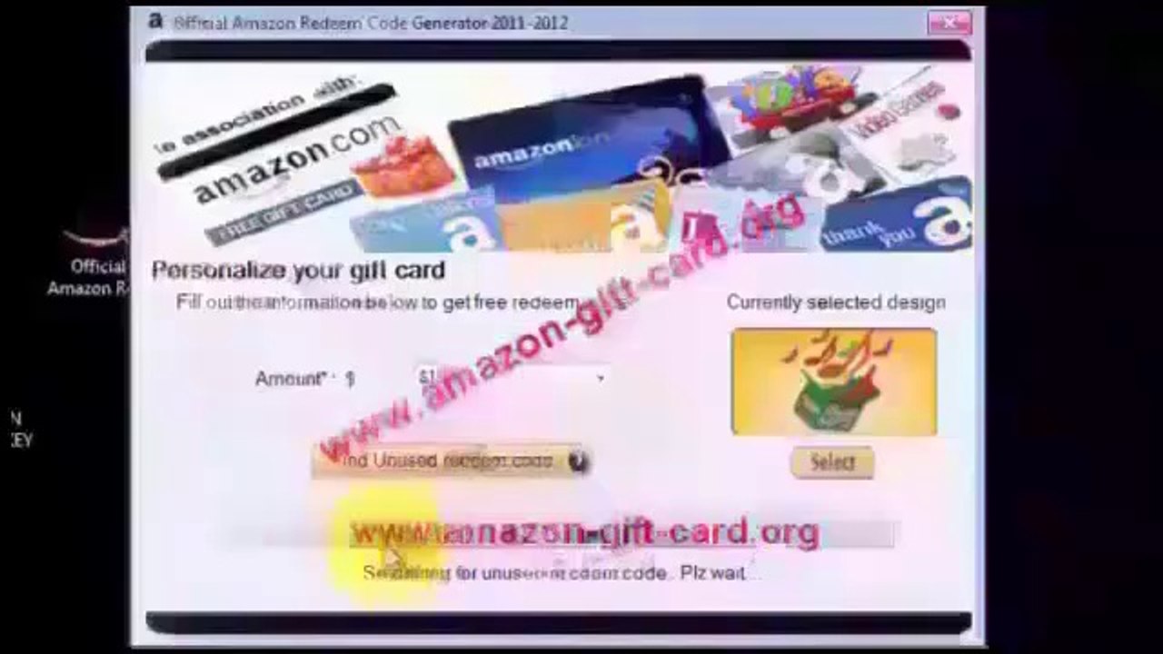 Free Amazon Gift Card Code Generator by Hackforum 2014 Free Downlad