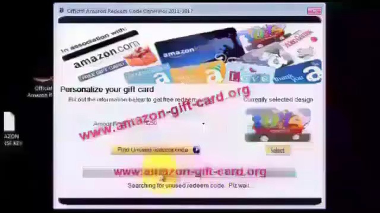 Watch How To Earn Free Amazon Gift Cards Every Day Using Ultimate Code Generator 2014