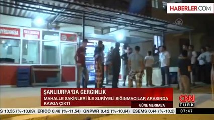 Şanlıurfa'da Suriyeli Gerginliği