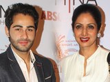 Sridevi And Armaan Jain At The Red Carpet Of Anushka Rajans Fashion Event